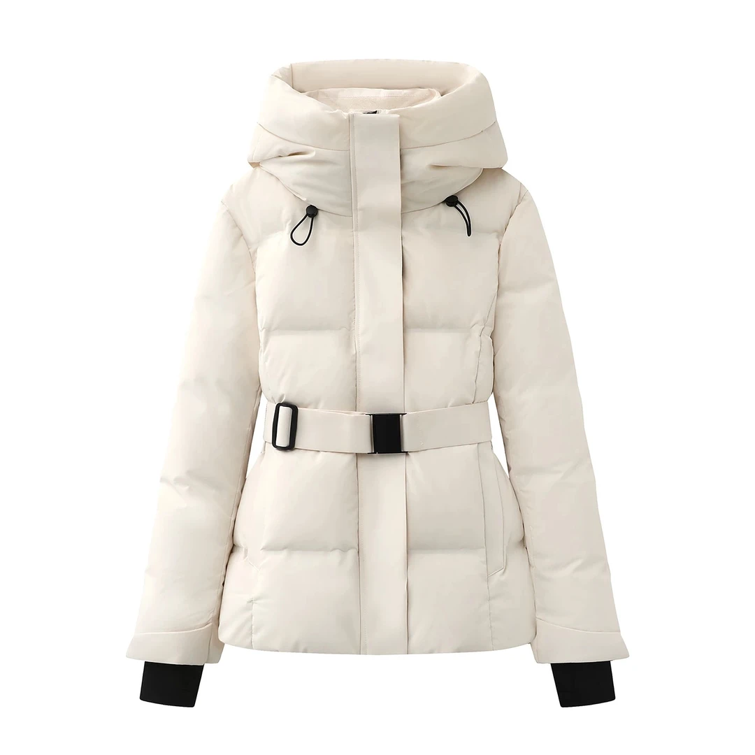 【C001-C110羽绒服】休闲保暖连帽时尚羽绒服软糯宽松冬季