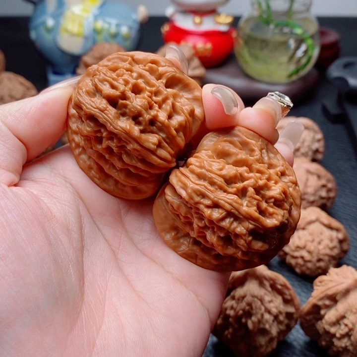 把件文玩核桃四座楼44