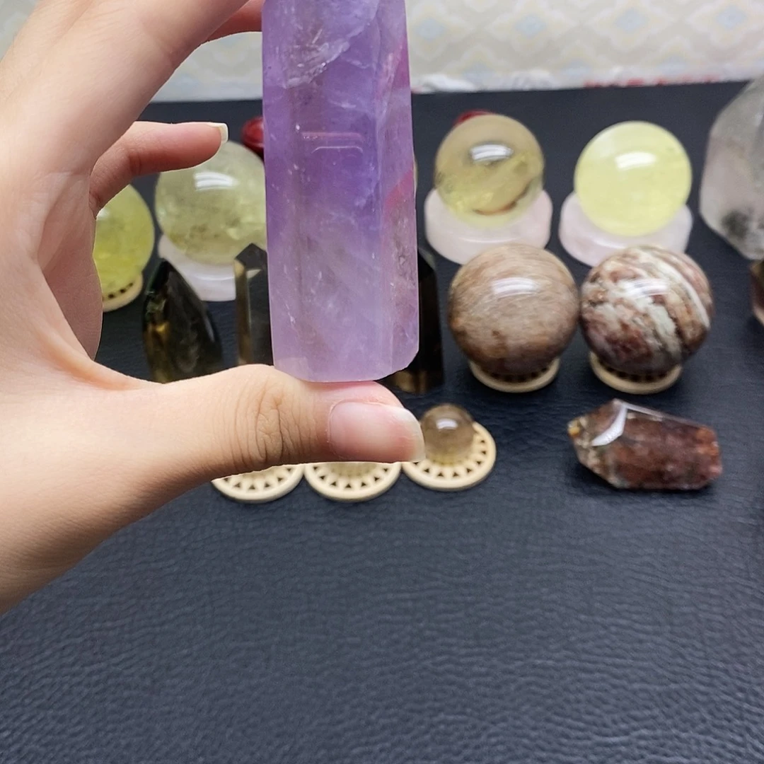 水晶未镶嵌珠宝半成品49水晶石