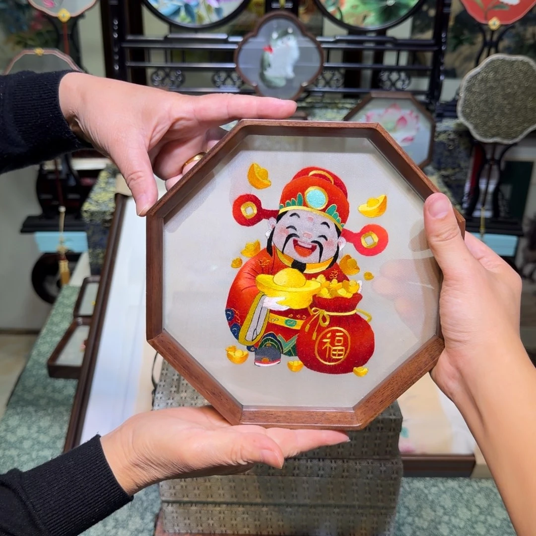 刺绣手工苏绣工艺制作技艺精湛