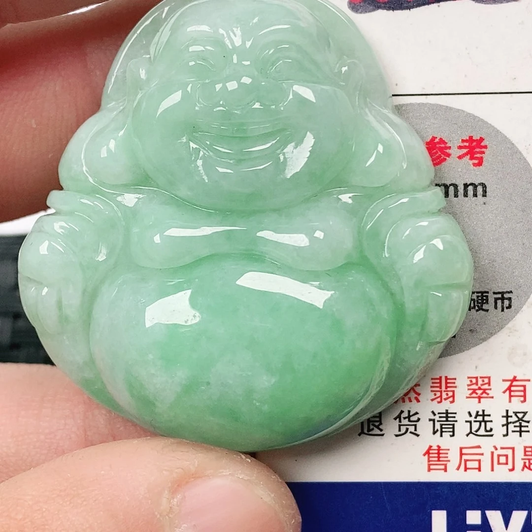翡翠吊坠(不含链)未镶嵌琴**涯