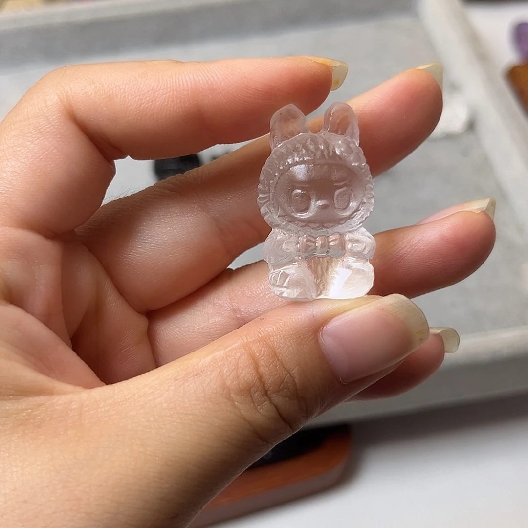 未镶嵌颈饰紫晶M**y白水拉布布27