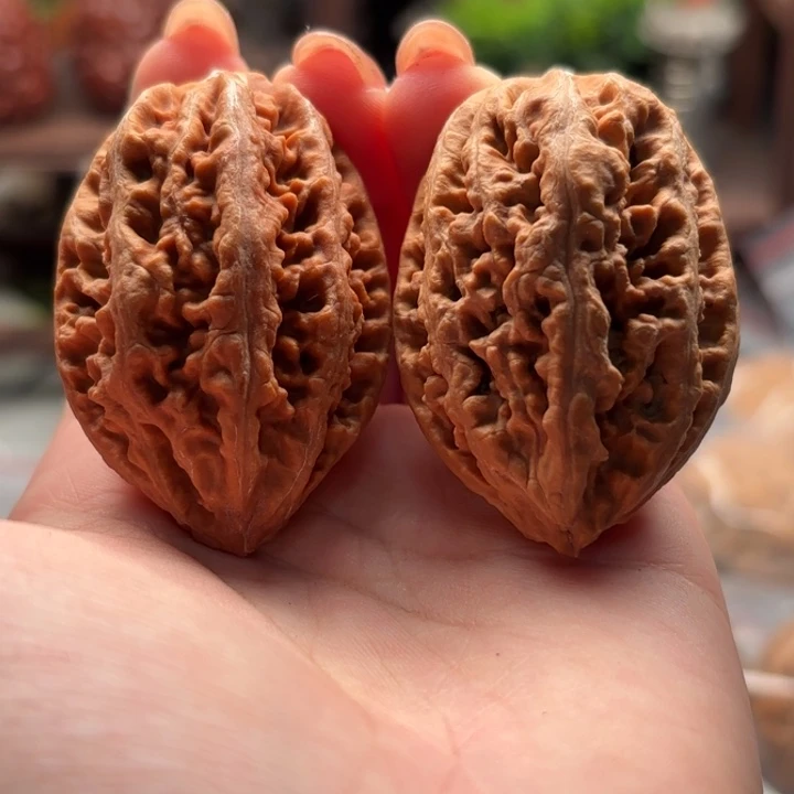 把件文玩核桃小蛙色差48