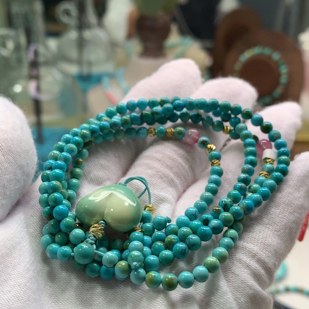 绿松石未镶嵌配饰