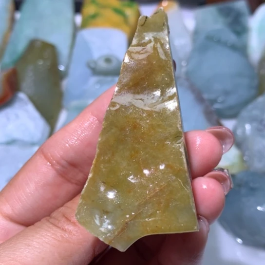 散珠翡翠翡翠边角料