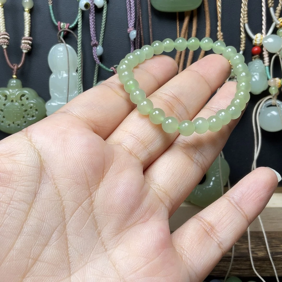 未镶嵌手串和田玉