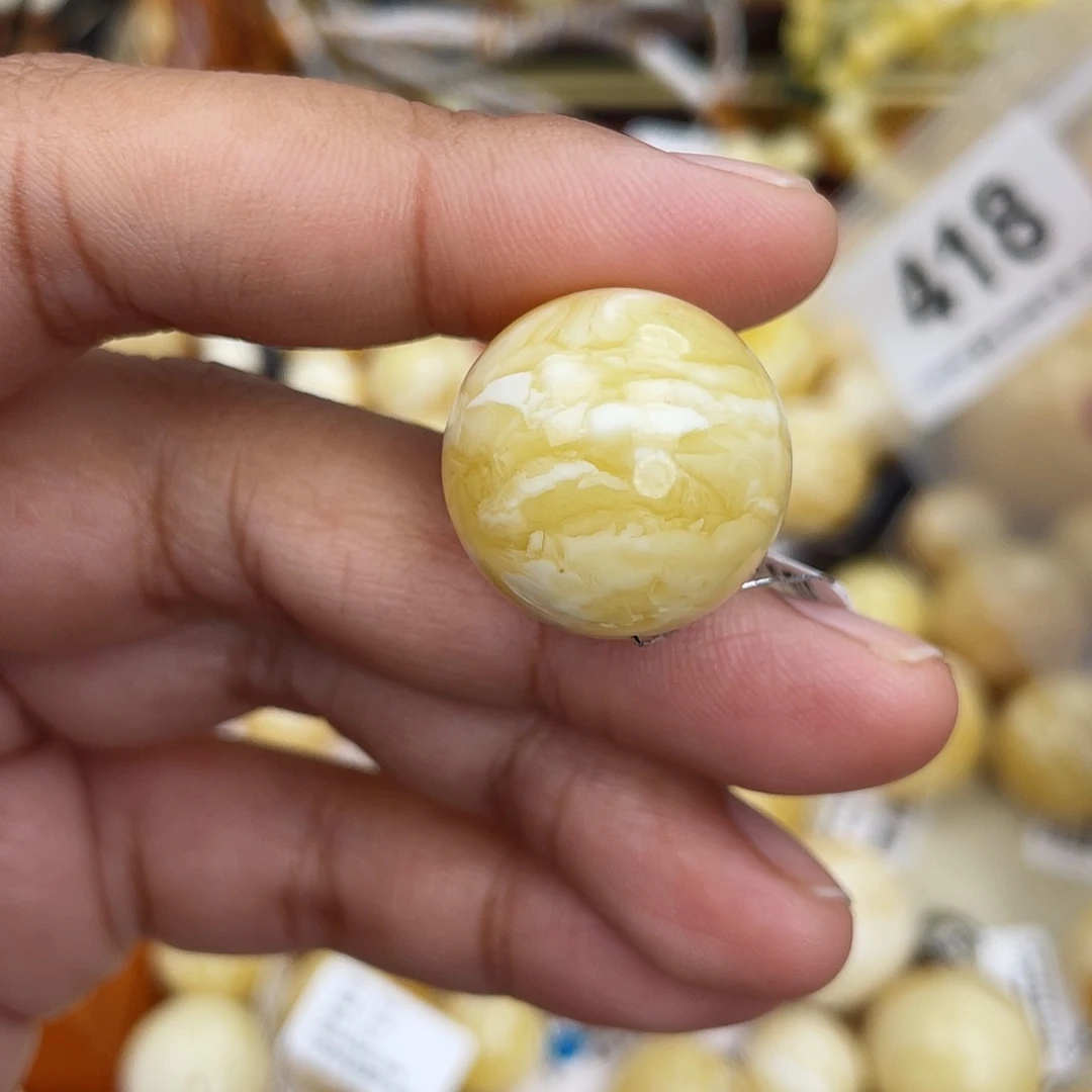 蜜蜡未镶嵌珠宝奇石小坑20.9