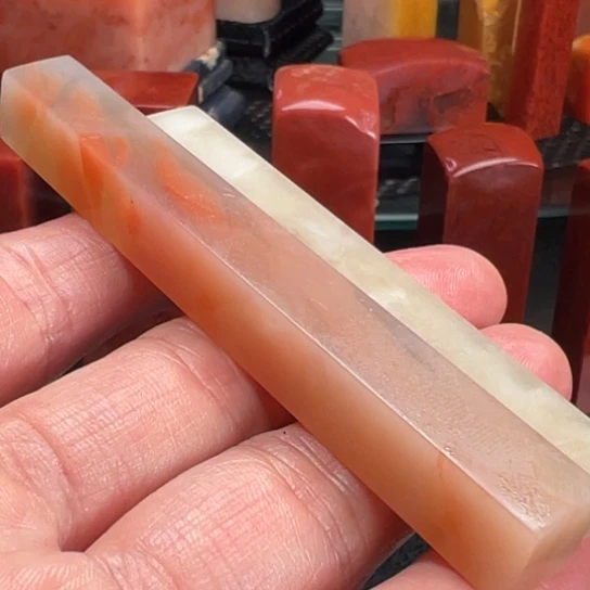 老挝石用****0牙签章二方