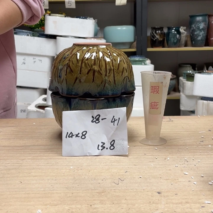 紫砂花盆多肉花盆微瑕41