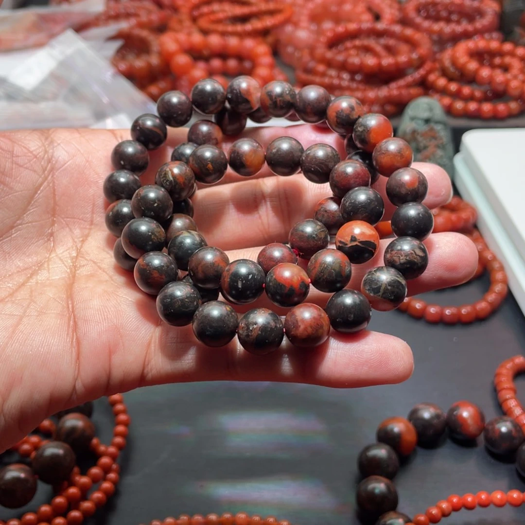 南红玛瑙手链未镶嵌善*