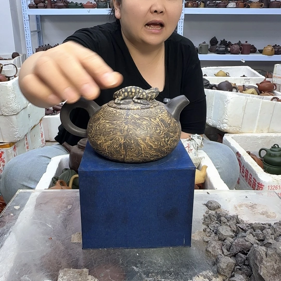 茶壶紫砂宜兴紫砂壶瑕疵