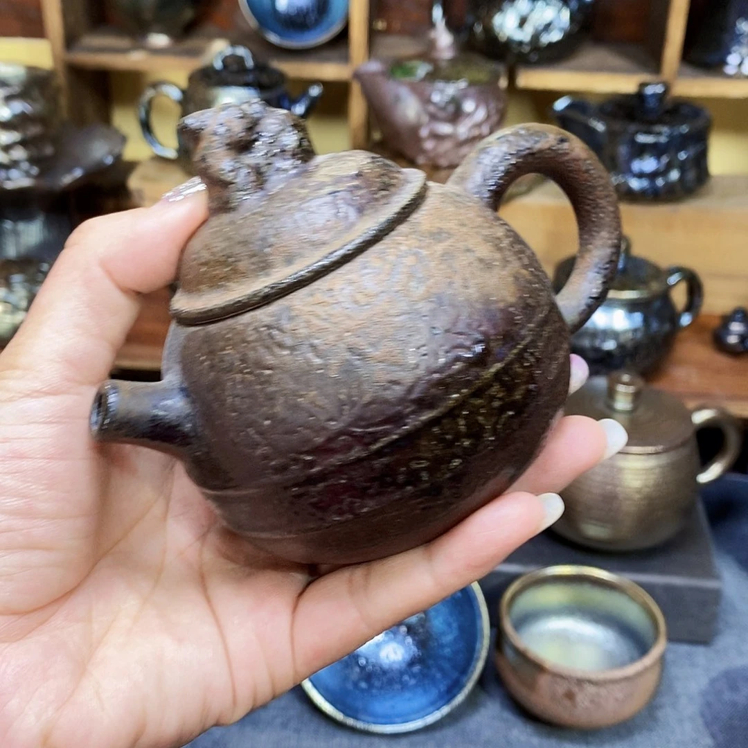 云南建水柴烧微瑕特价壶