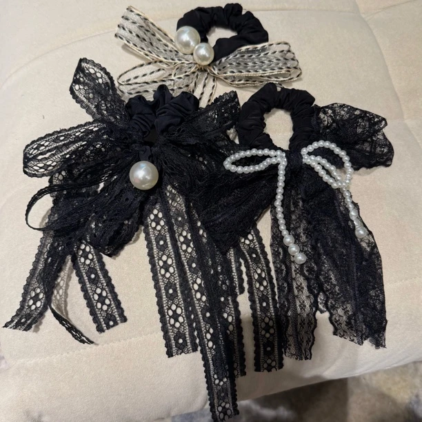 Chouduoduo 轻奢法式甜美优雅百搭发圈（三个装）