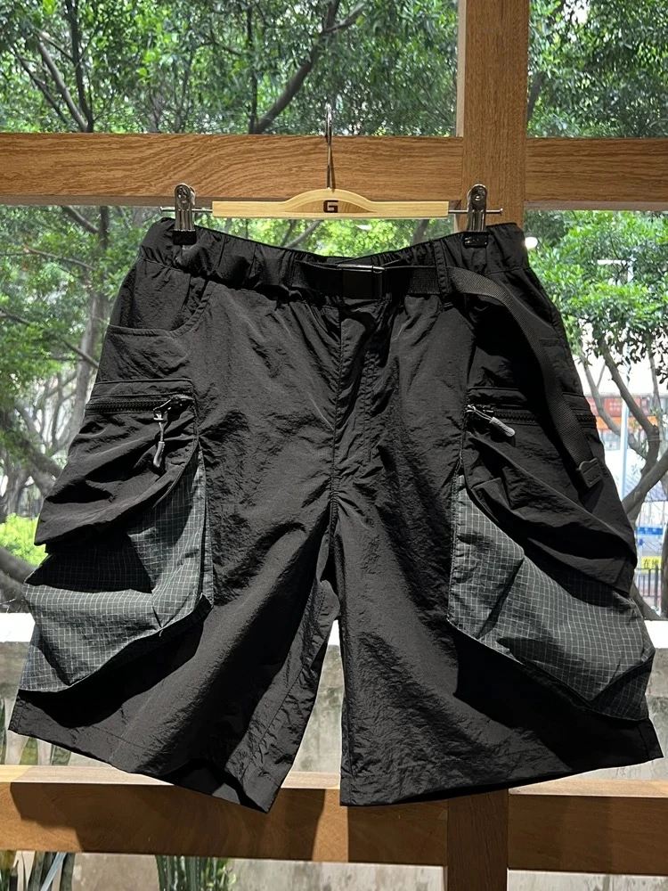 2025夏季简约潮流风格美式工装短裤5028宽松百搭