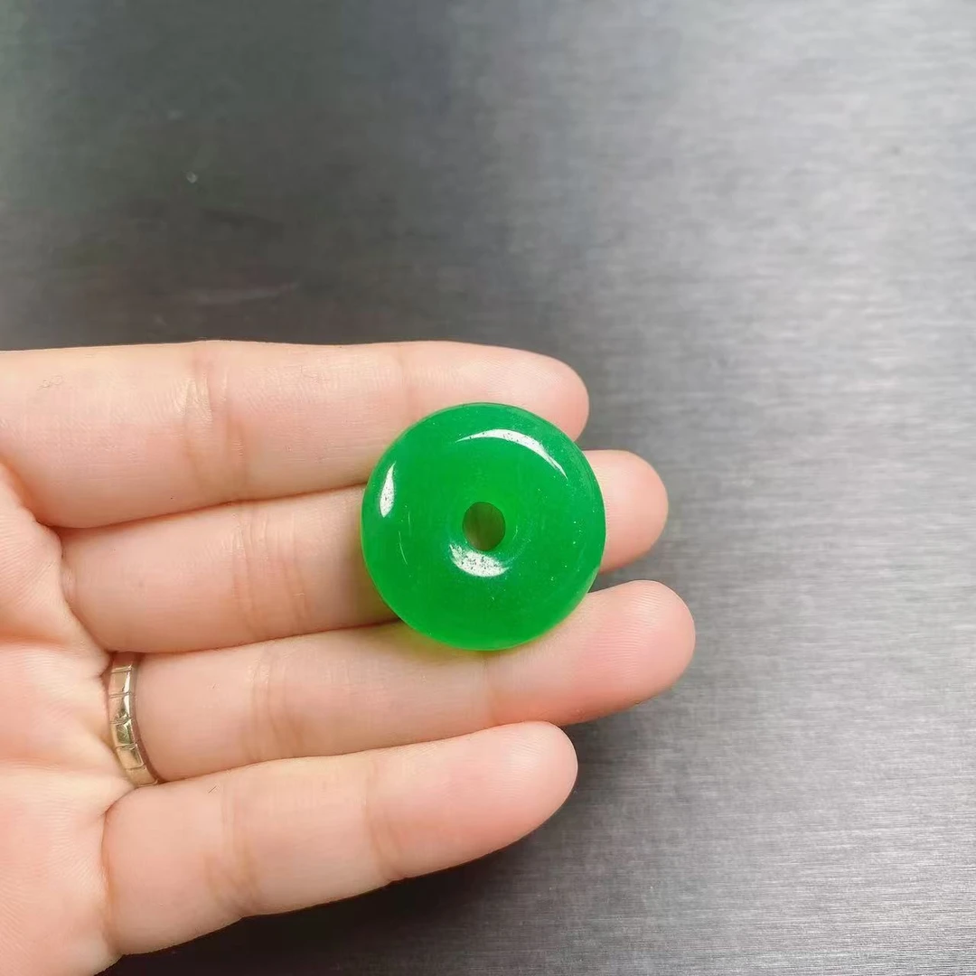 【小杨严选】L132绿小平安扣吊坠妈妈时尚百搭女款