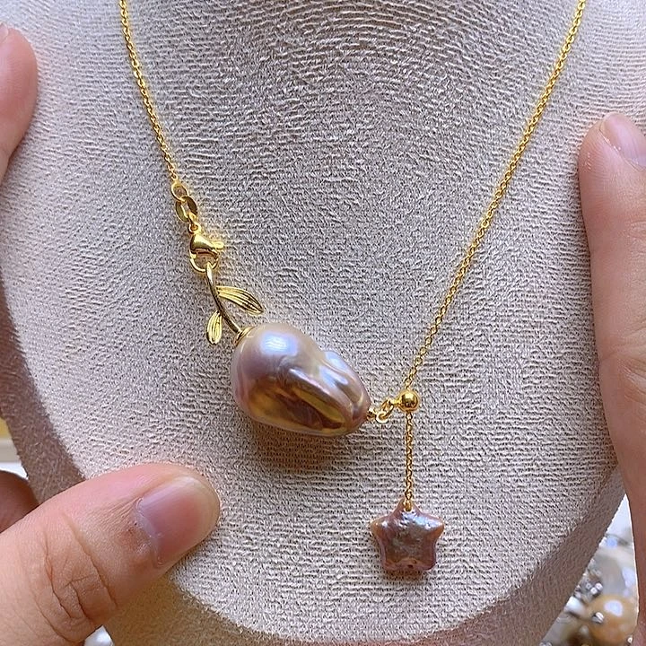 淡水珍珠未镶嵌颈饰686