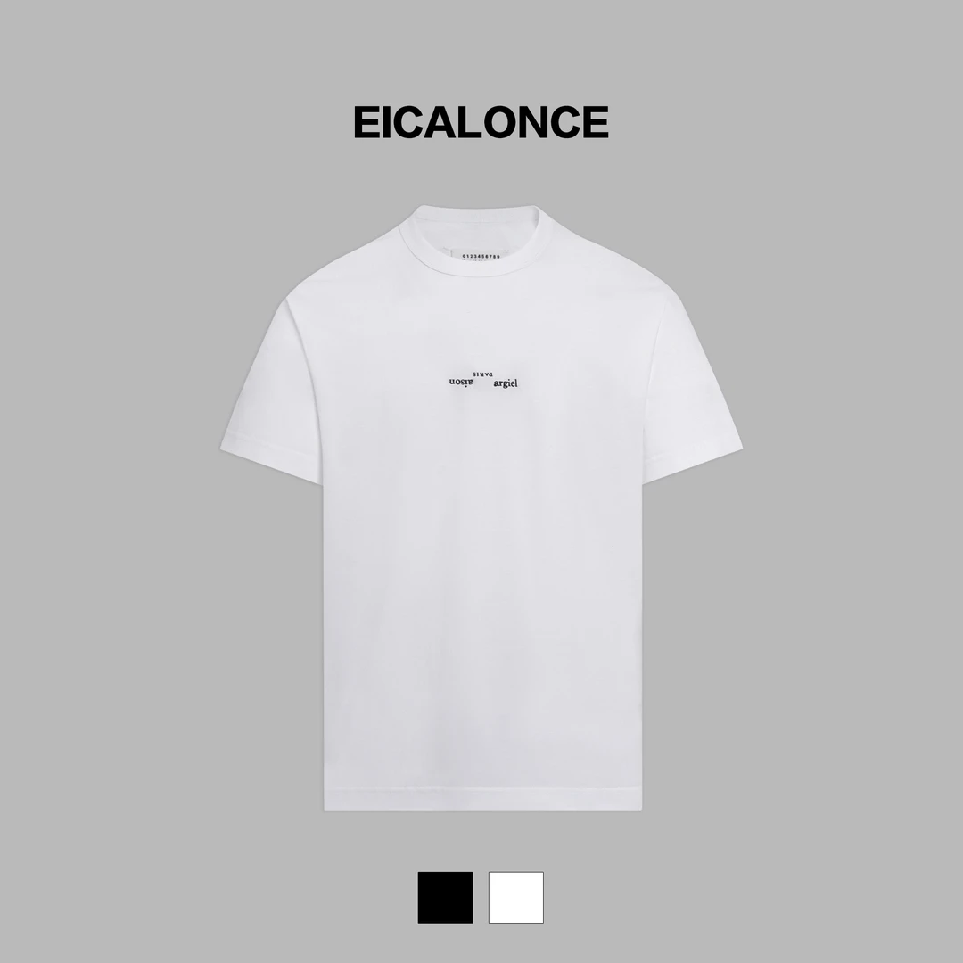 Eicalonce·意卡伦萨 25·SS简约百搭时尚舒适宽松短袖T恤SM12352
