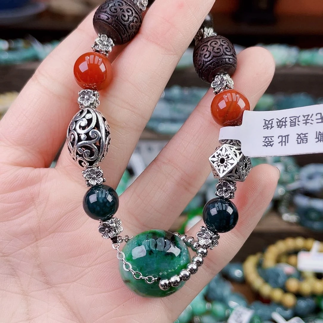 未镶嵌手链翡翠手链