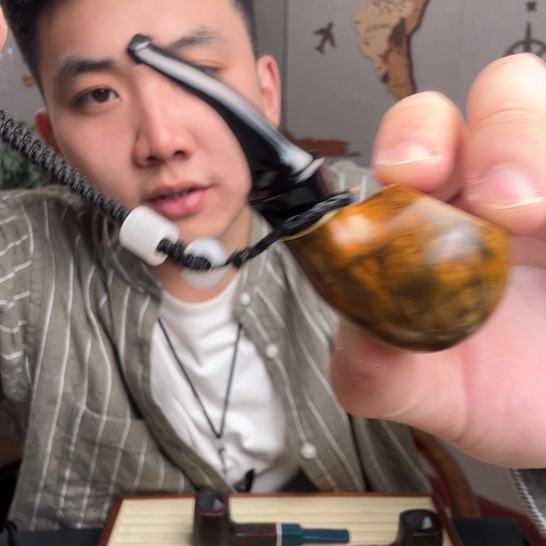 石楠木「****玩意大利进口石楠木烟斗