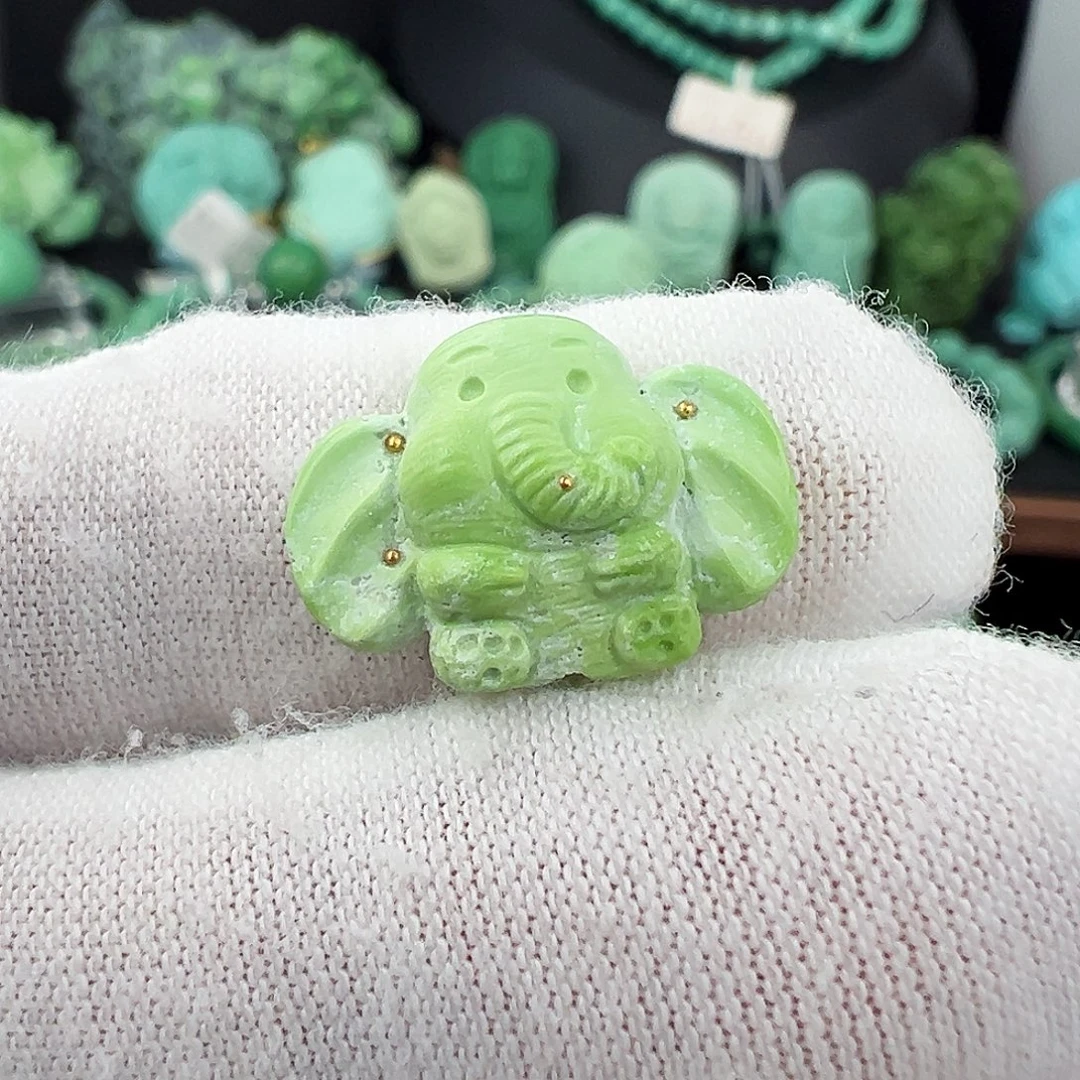 绿松石未镶嵌绿松石主播璐璐