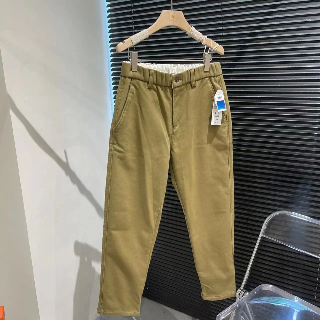 男款加绒加厚休闲裤 DM23E146