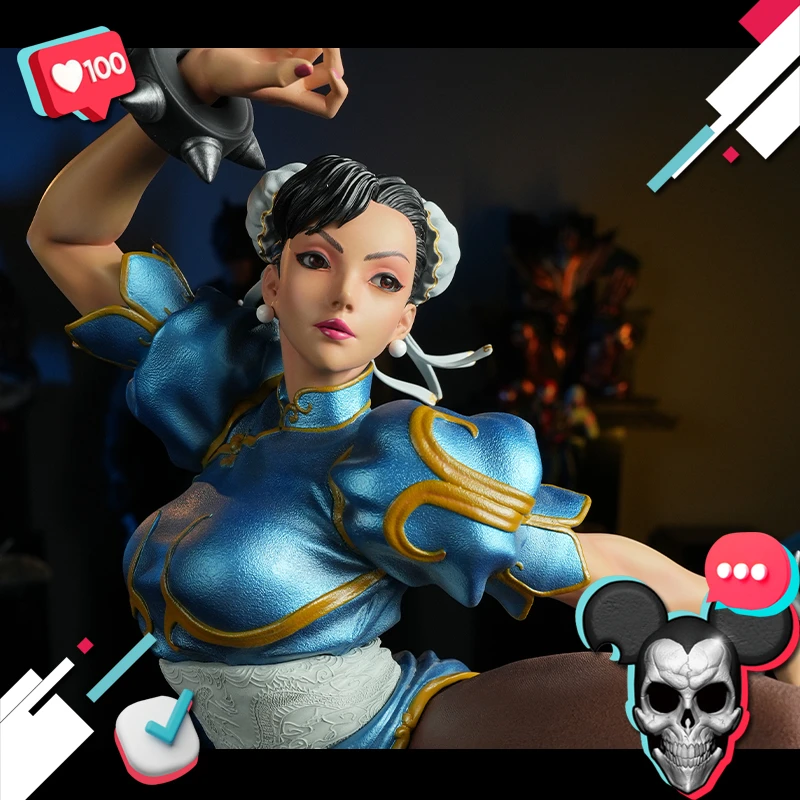 【鼠先生 现货】Kinetiquettes 街头霸王 春丽 1/4 手办 雕像 正版