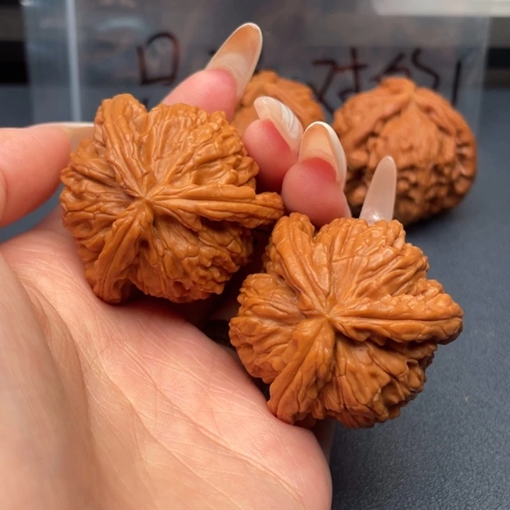 小***高吊坠文玩核桃白狮子