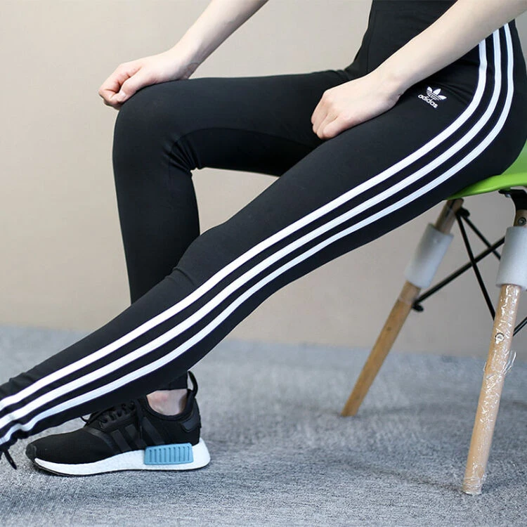【瑕疵慎拍】adidas阿迪达斯瑜伽运动裤HD2350-019-S-裆部开线