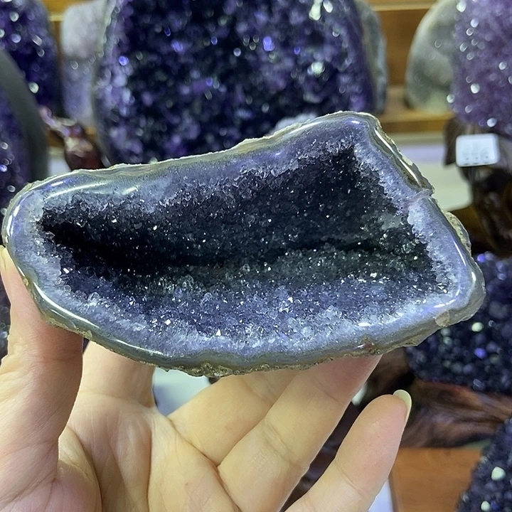 未镶嵌大型摆件（非配饰）紫晶