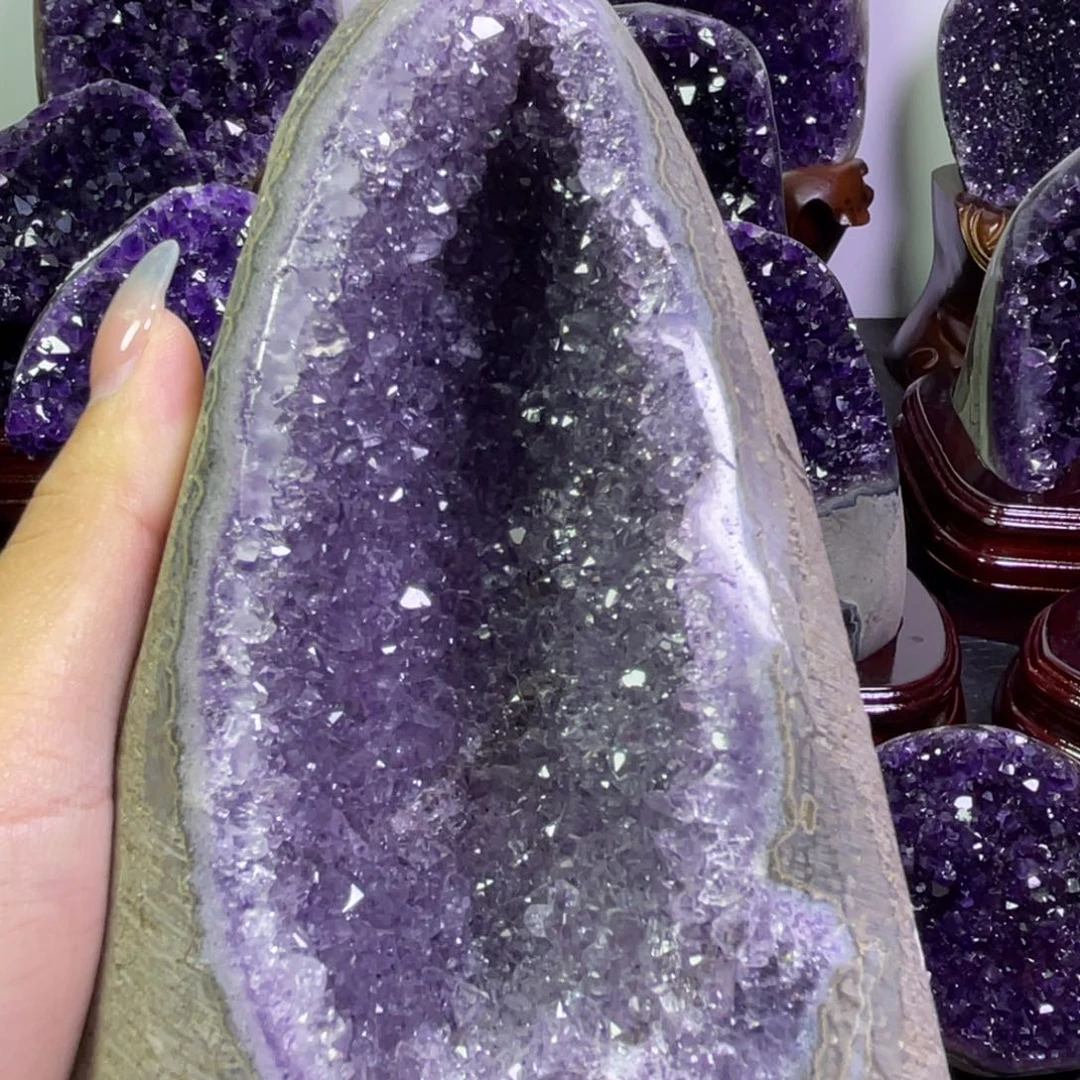 未镶嵌大型摆件（非配饰）紫晶