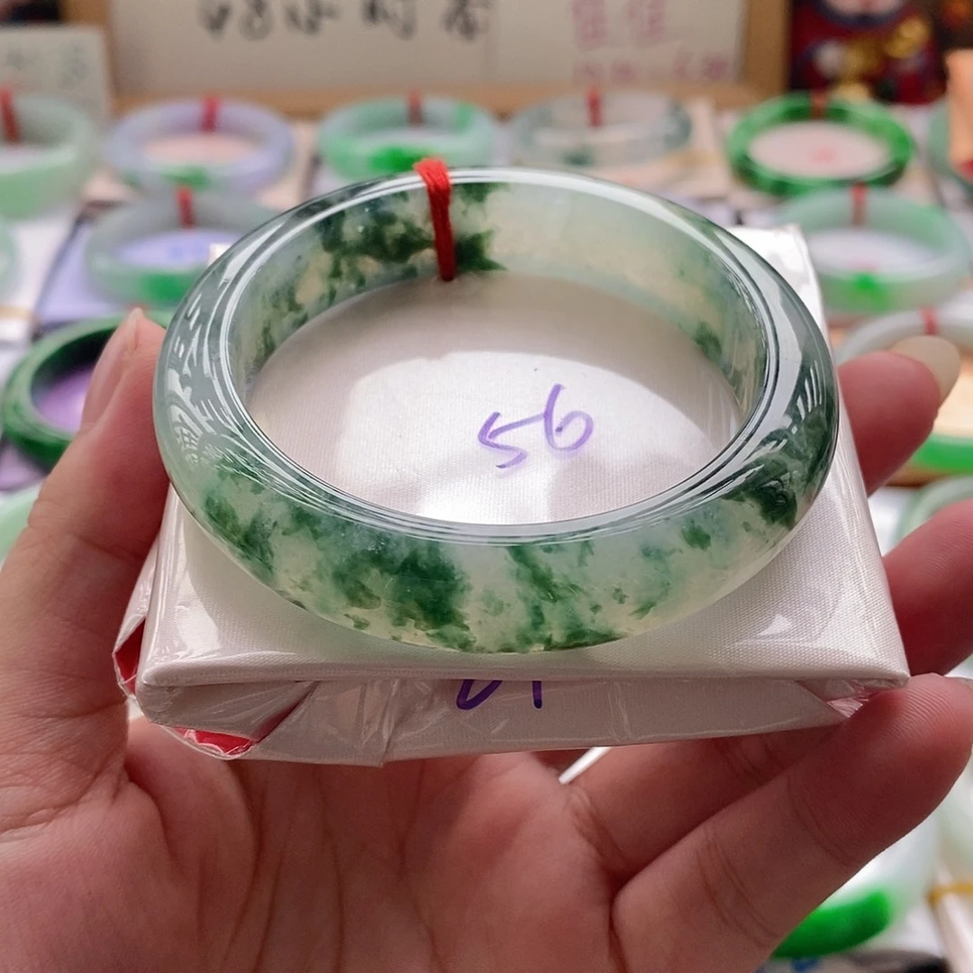 未镶嵌手镯翡翠36号大漏