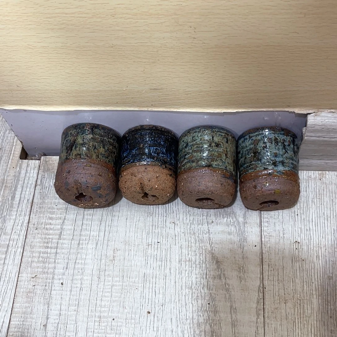 泥塑夏*古镇炻陶花盆