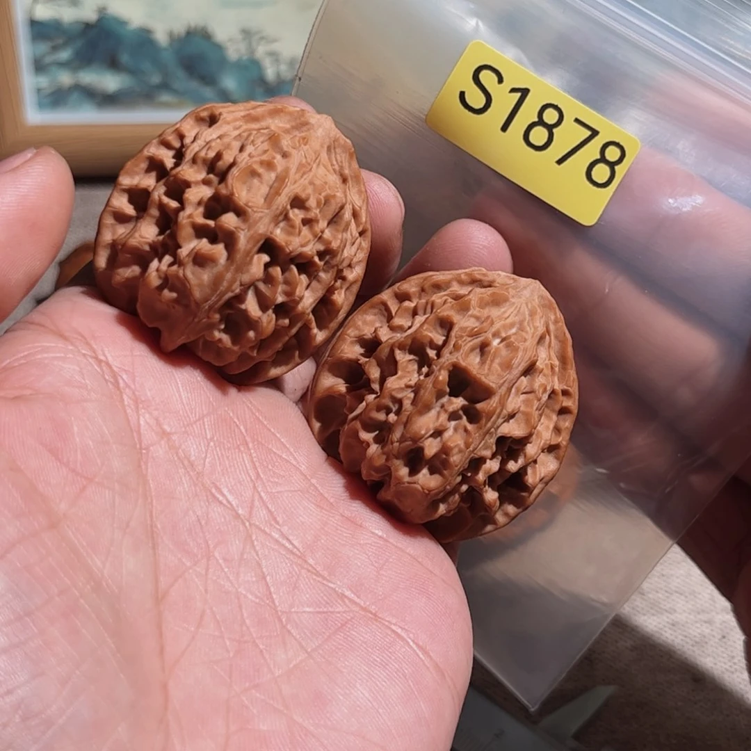 文玩核桃把件苹果