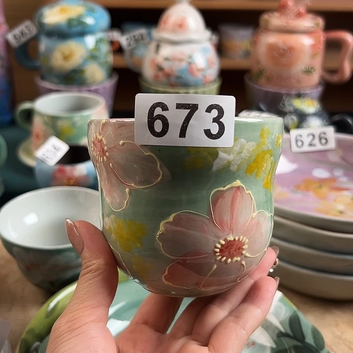 景德镇陶瓷手绘作品673