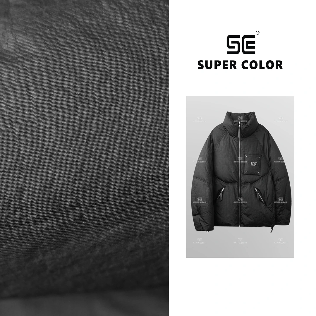 supercolor【数字白鹅羽绒服】24ss//潮流冬季男女同款立领鹅绒服X