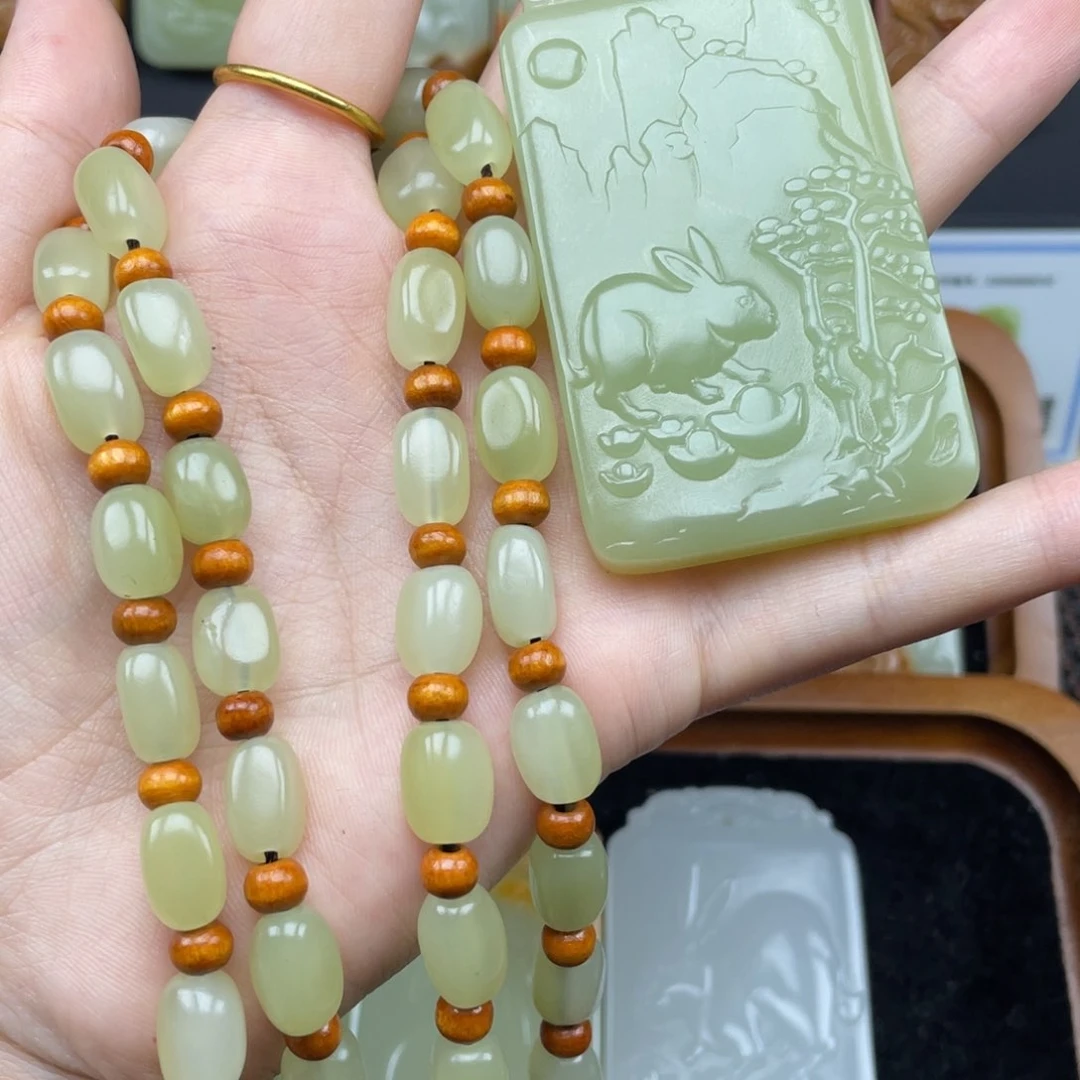 夕*乐双面 新疆昆仑山料