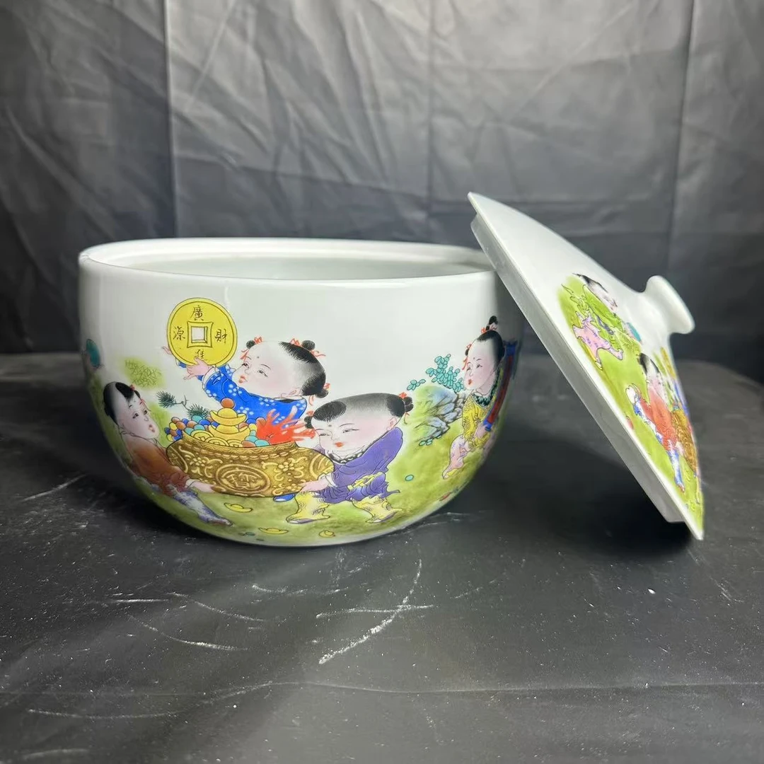 ZY-DP-A209-财源广进储物罐+底座3斤