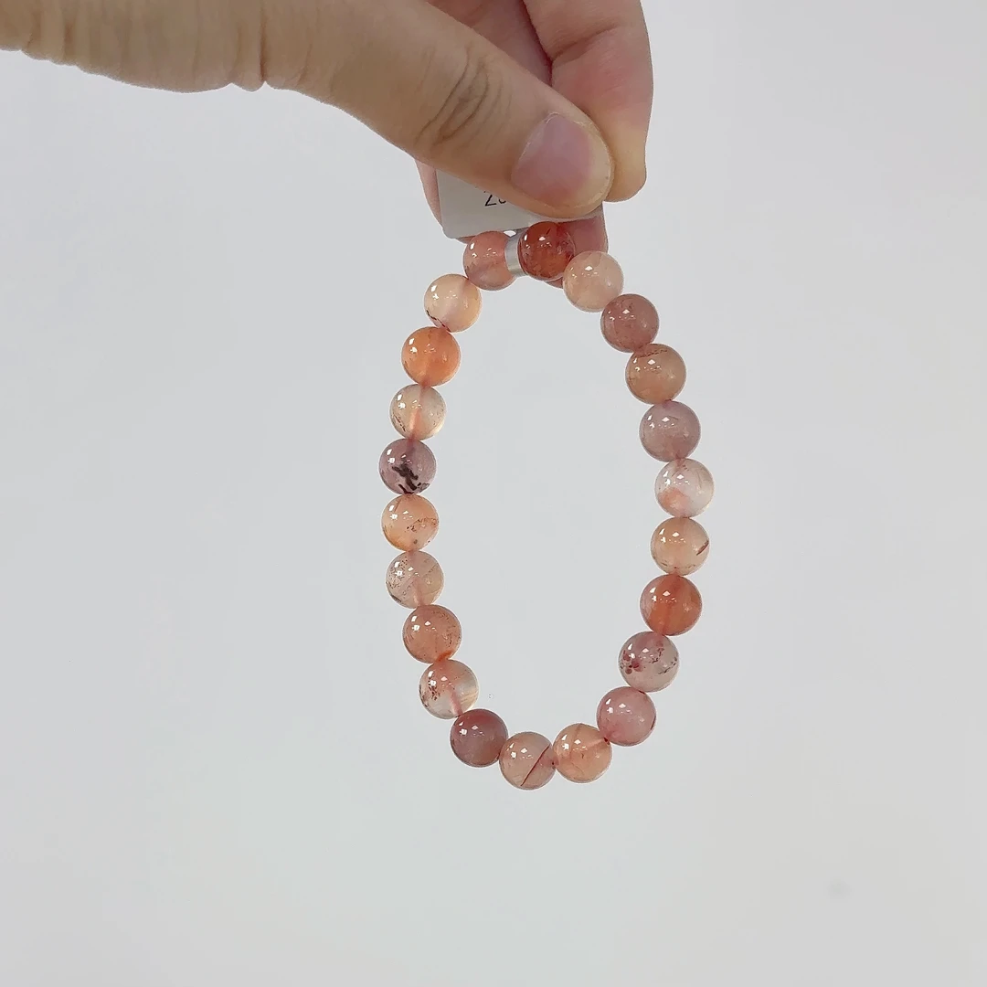 【阿布珠宝21】南红冰飘8mm(多样性发其一）