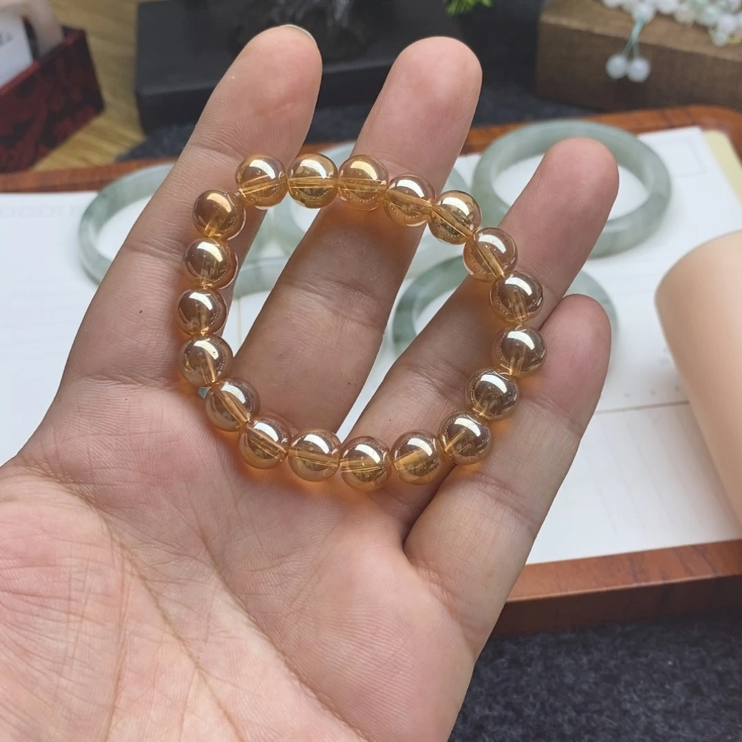 无非金属珠子手链