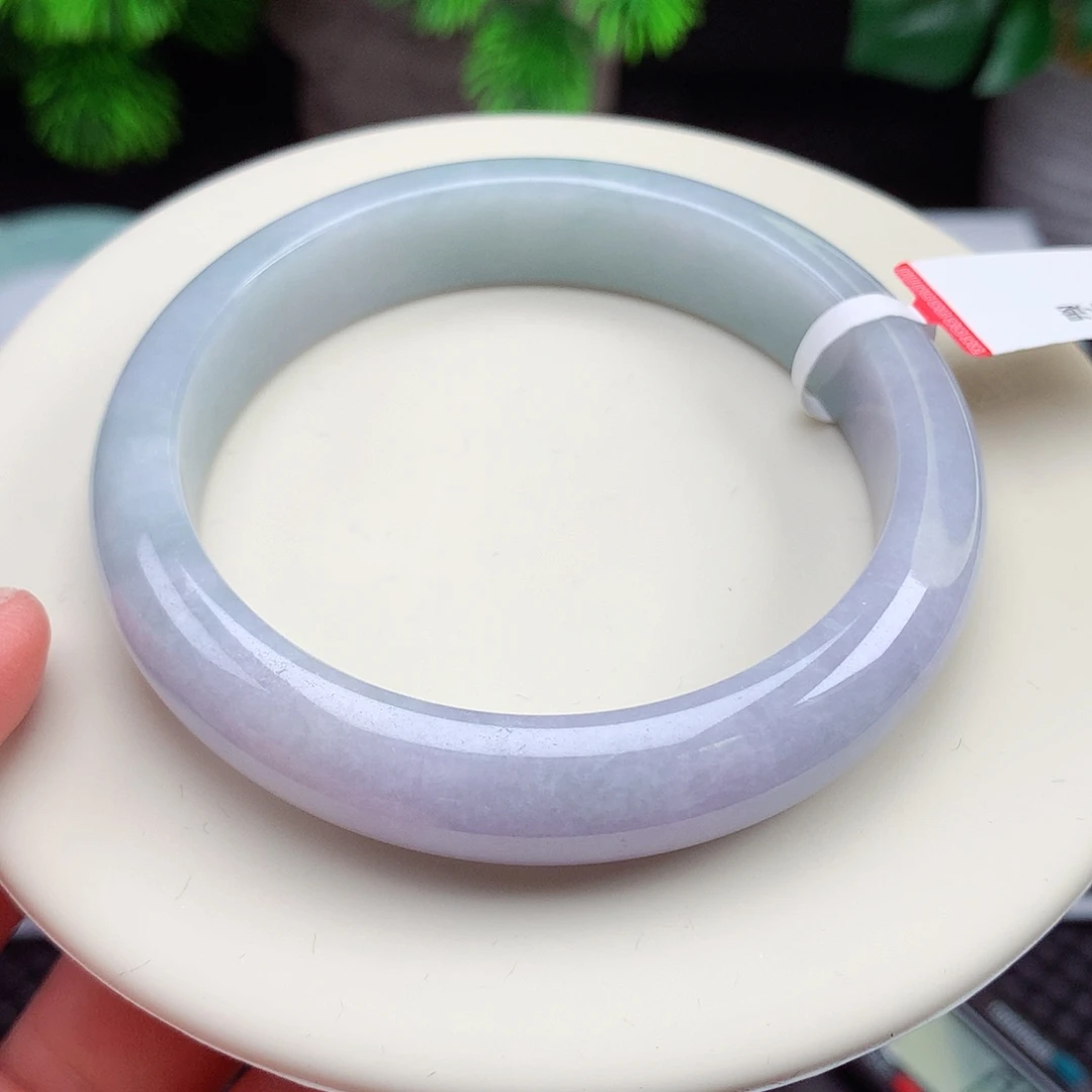 翡翠未镶嵌手镯58圈