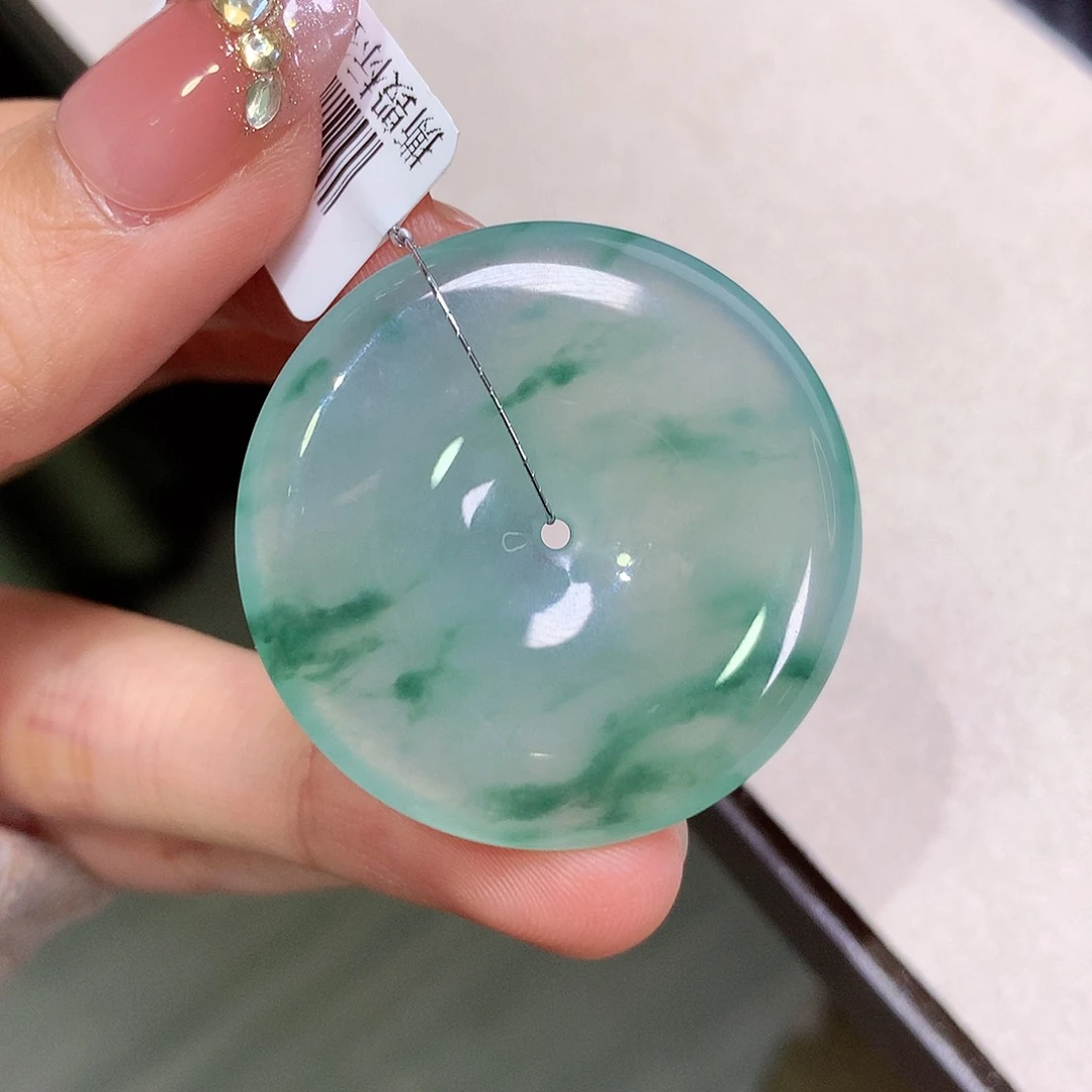 翡翠未镶嵌颈饰35-6.3