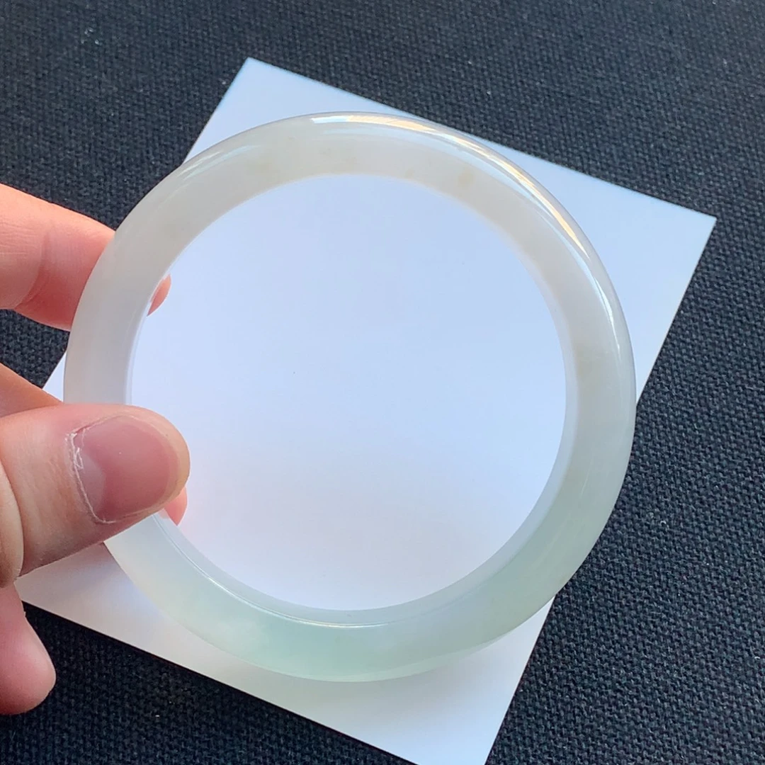 翡翠未镶嵌手镯10号