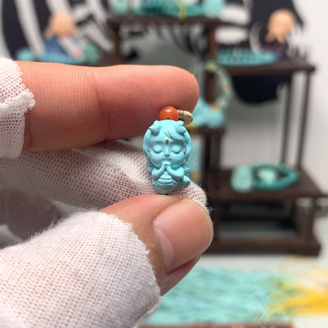 未镶嵌绿松石挂件