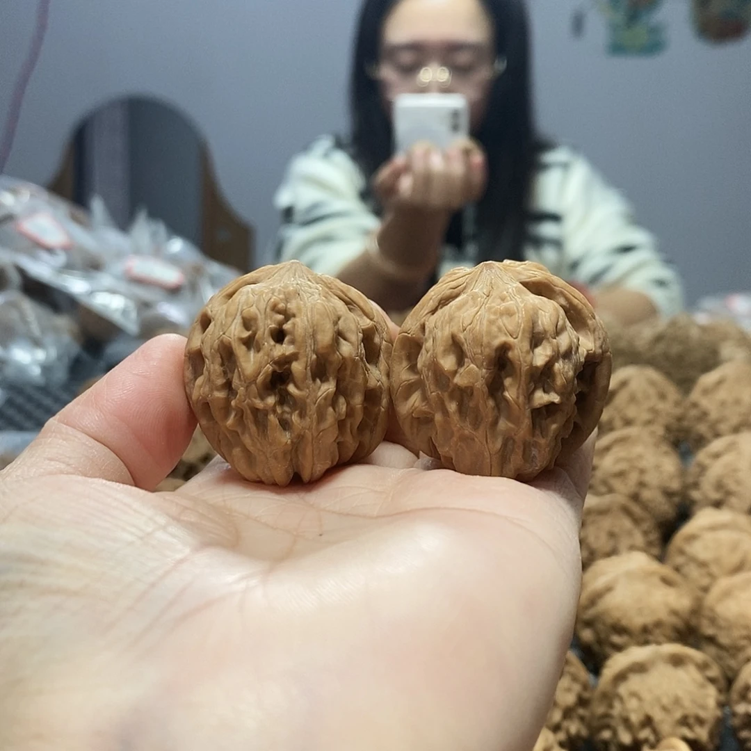 文玩核桃吊坠芭蕉扇34