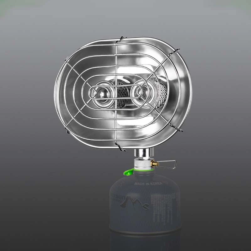 猫头鹰双头取暖炉户外便携冬季钓鱼露营取暖神器