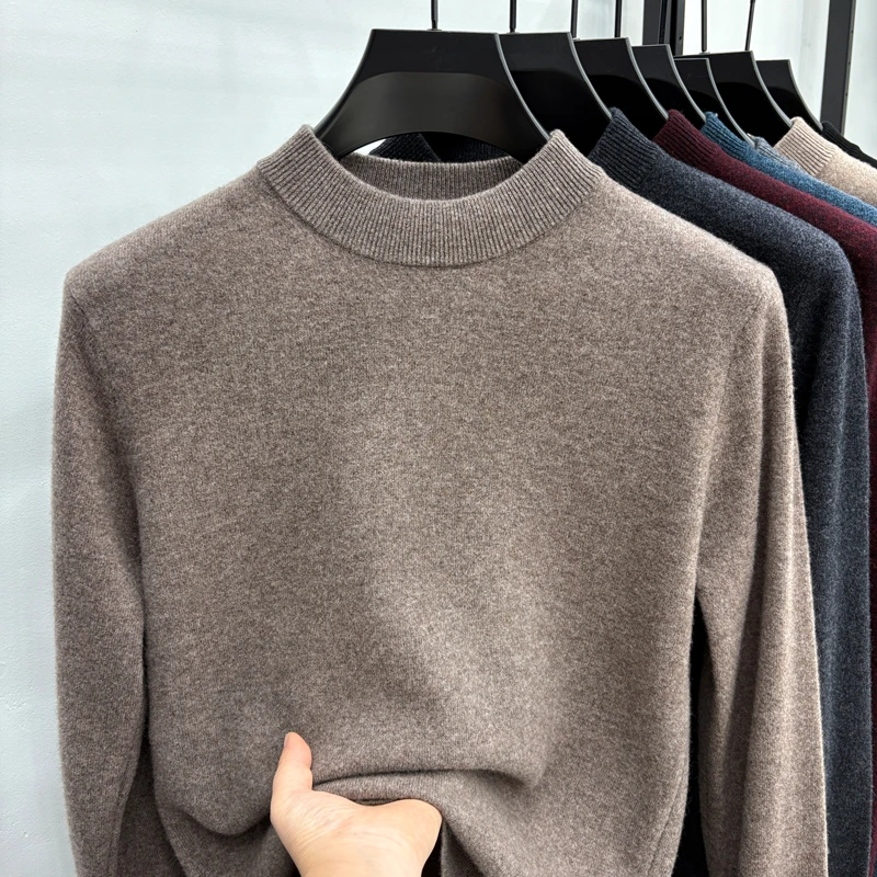 【阿瑶】201-400孤品断码剪标轻奢品质男装羊毛衫长袖秋冬加绒加厚