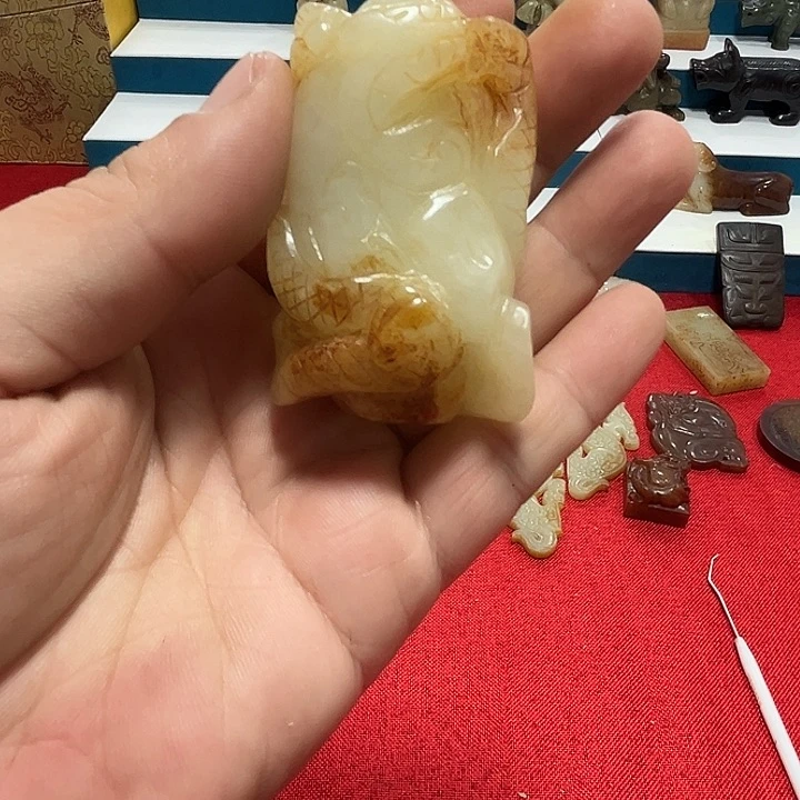 和田玉挂件未镶嵌风*丿