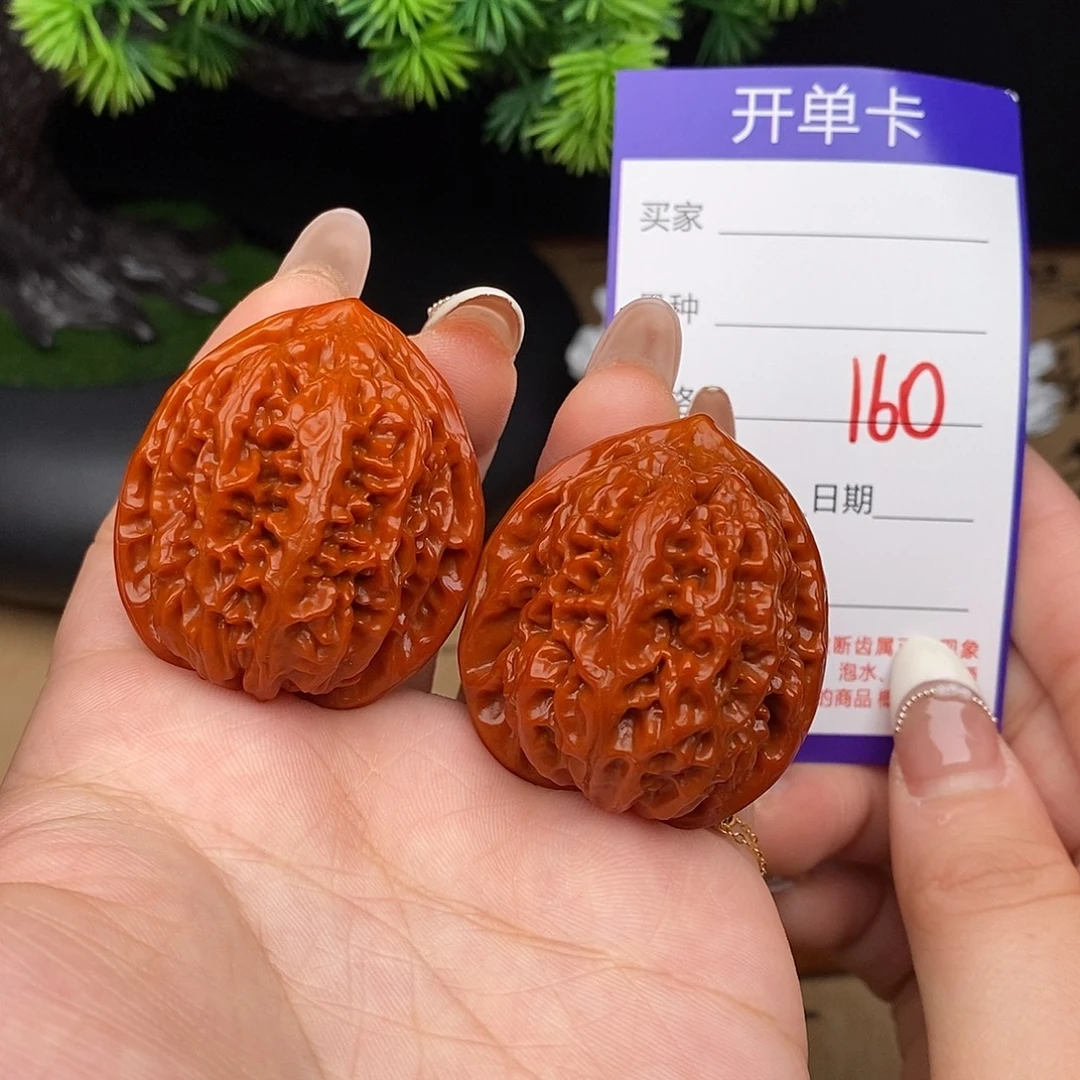 文玩核桃吊坠160号37凤凰台