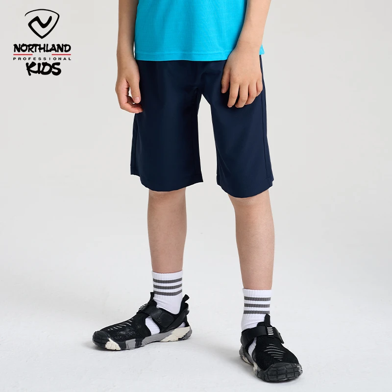 诺诗兰童装夏季男童速干五分裤运动透气短裤宽松户外舒适薄款中裤