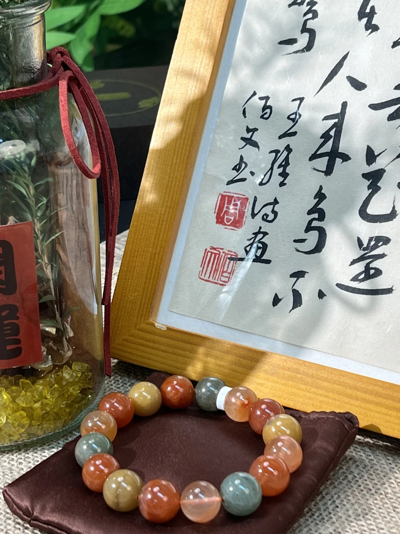【予你.福满堂】天然水晶手串